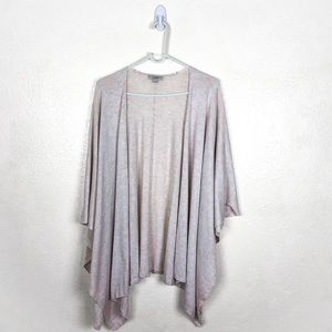 Loft Light Heathered Cream Cover Up Cardigan